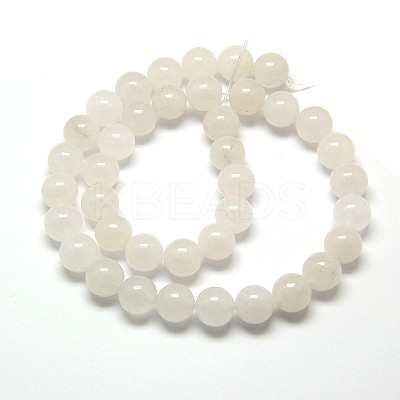 Natural Malaysia Jade Bead Strands G-M101-6mm-09-1