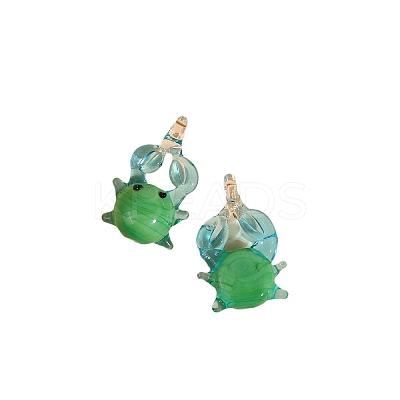 Handmade Lampwork Pendants PW-WG0A8A0-01-1