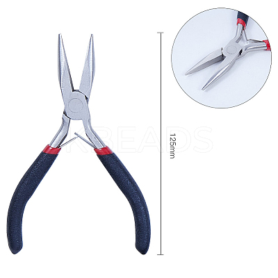 Carbon Steel Jewelry Pliers Sets DIY-YW0001-13-1