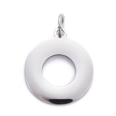 Non-Tarnish 304 Stainless Steel Pendants STAS-Z020-02P-1