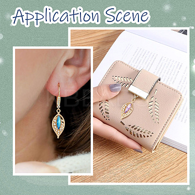 24Pcs 12 Colors KC Gold Plated Alloy Pendants FIND-TA0003-71-1