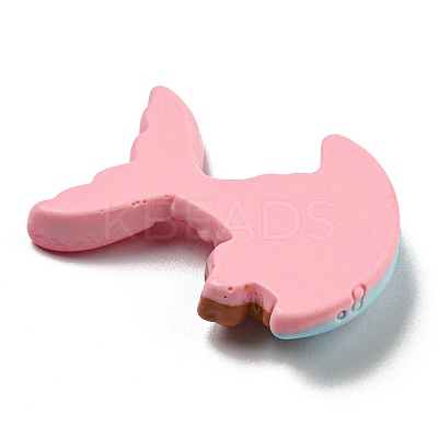 Cute Opaque Resin Cabochons RESI-Q220-03F-1