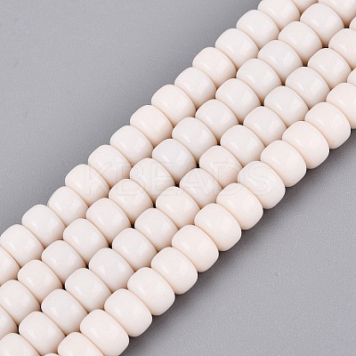 Opaque Glass Beads Strands GLAA-NH0002-B01-C13-1