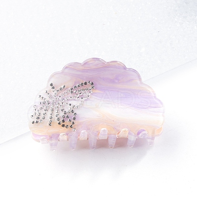 Cloud Acrylic Claw Hair Clips PW-WG32926-03-1