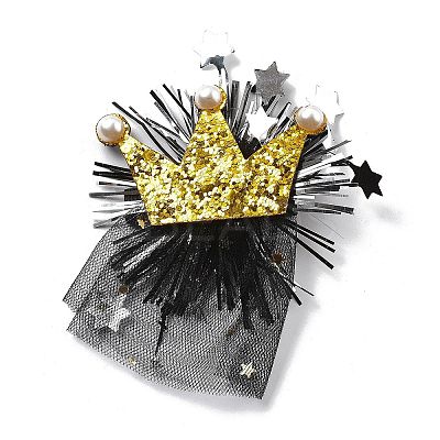 New Year's party Iron Hair Clip OHAR-R102-01G-1