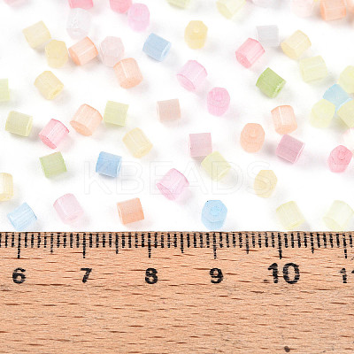 6/0 Transparent Colours Glass Seed Beads SEED-N007-22A-1