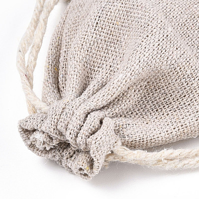 Cotton Packing Pouches Drawstring Bags LS-X-ABAG-R011-7x9-1