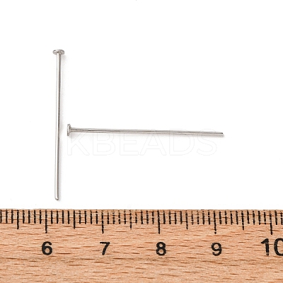 Tarnish Resistant 304 Stainless Steel Flat Head Pins STAS-D448-C-13P-1