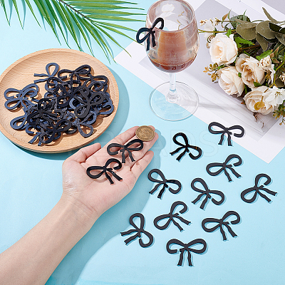 40Pcs Acrylic Wine Glass Charms AJEW-HY0002-52B-02-1