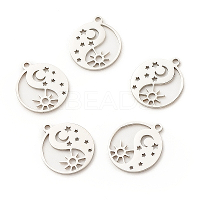 Non-Tarnish 201 Stainless Steel Pendants LS-STAS-G258-05P-1