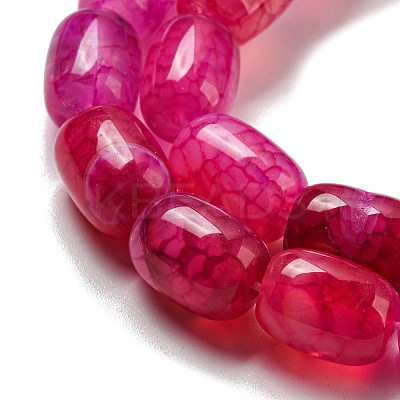 Natural Dragon Veins Agate Beads Strands G-A223-D11-01F-1