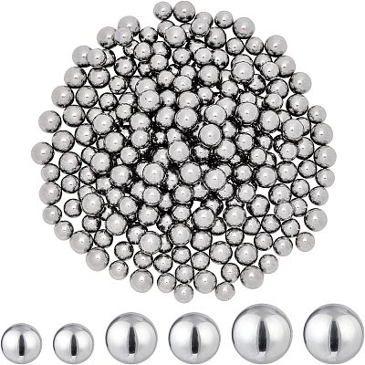 450Pcs 3 Style 304 Stainless Steel Ball STAS-FH0001-58-1