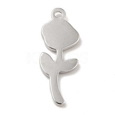 Non-Tarnish 304 Stainless Steel Pendants STAS-P312-05P-1
