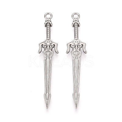 304 Stainless Steel Pendants X-STAS-N114-61P-1