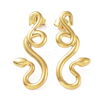 304 Stainless Steel Stud Earring LS-EJEW-M231-02A-G-1