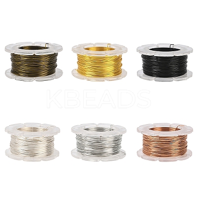 2 Rolls Round Copper Craft Wire CWIR-YW0001-05A-1