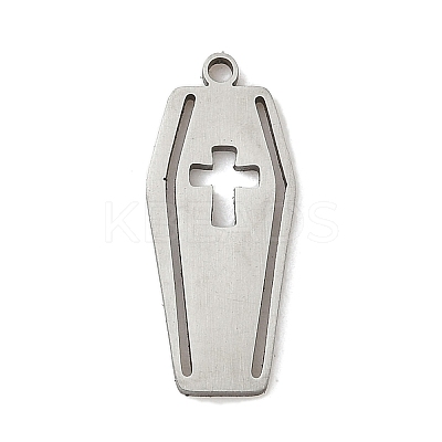 201 Stainless Steel Pendants STAS-H480-04P-1