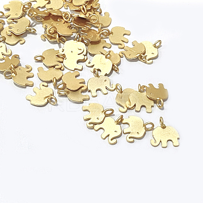 Brass Charms KK-E788-12G-1