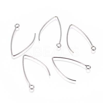 Tarnish Resistant 304 Stainless Steel Earring Hooks STAS-F227-26A-P-1