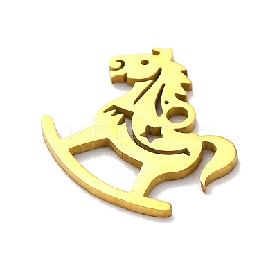 201 Stainless Steel Charms STAS-Q015-12G-1
