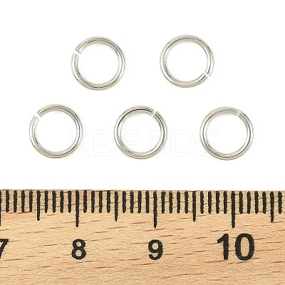 SHEGRACE Brass Open Jump Rings XGR0081P-15P-1
