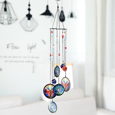 Printed Iron Wind Chime PW-WG36526-02-1