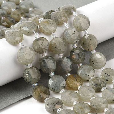 Natural Labradorite Bead Strands LS-G-C116-A10-01-1