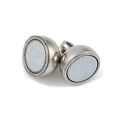 Rack Plating Brass Magnetic Clasps KK-Z070-19P-02-1