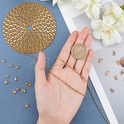 DIY Ball Chain Jewelry Making Kits DIY-SC0014-64G-1