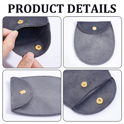 12Pcs Velvet Jewelry Storage Pouches ABAG-NB0001-93B-1