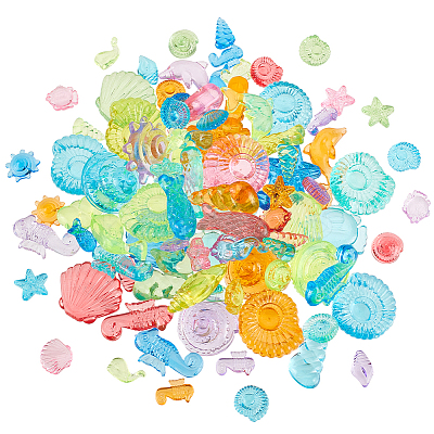 AHADEMAKER Resin Diving Gem Pool Toy AJEW-GA0001-99-1
