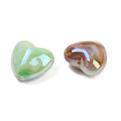 Opaque Acrylic Beads OACR-C022-16-1