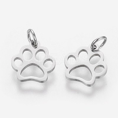 Non-Tarnish 304 Stainless Steel Pendants X-STAS-Q201-T452S-1