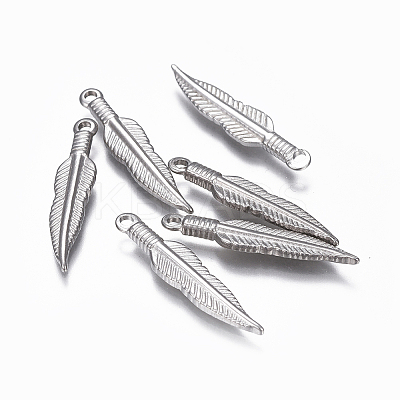 Tarnish Resistant 304 Stainless Steel Pendants LS-STAS-F187-29AS-1