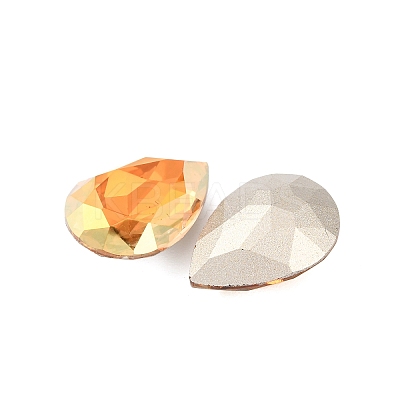 Imitation Austrian Crystal Glass Rhinestone RGLA-K011-13x18-001SH-1