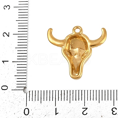 304 Stainless Steel Pendants STAS-P402-04C-G-1