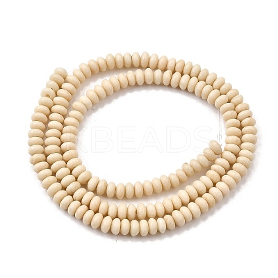 Natural Fossil Beads Strands G-S366-131-1