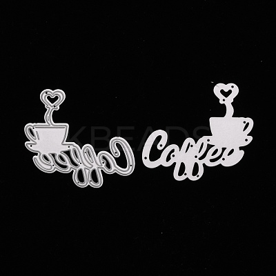 Caffe Carbon Steel Cutting Dies Stencils DIY-A008-17-1