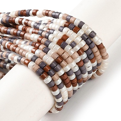 Handmade Lampwork Beads Strands LAMP-L078-008J-1