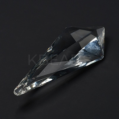 Transparent Glass Big Pendants GLAA-R223-10-1