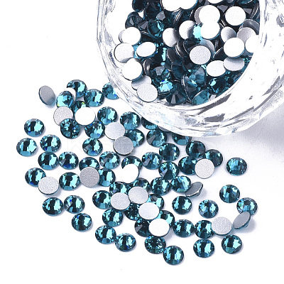 Glass Rhinestone Flat Back Cabochons RGLA-S002-08SS-11-1