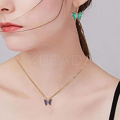 12Pcs Brass Pave Faceted Glass Connector Charms FIND-YW0007-50-1