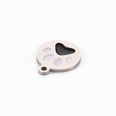304 Stainless Steel Enamel Charms LS-STAS-Q242-039C-1