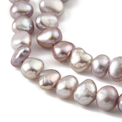 Natural Cultured Freshwater Pearl Beads Strands PEAR-A006-03G-1