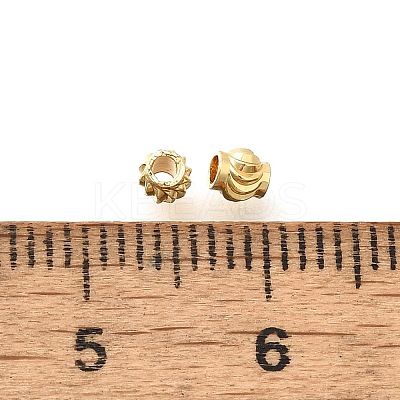 Brass Beads KK-K398-02G-1