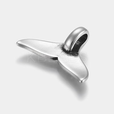 304 Stainless Steel Pendants STAS-F158-59AS-1