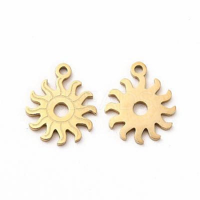 Ion Plating(IP) 304 Stainless Steel Pendants STAS-E185-11G-1