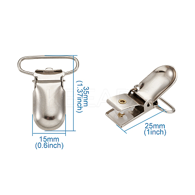 Metal Clips AJEW-TA0016-06P-1