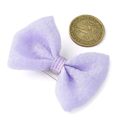 Cute Bowknot Organza Alligator Hair Clips PHAR-JH00096-1