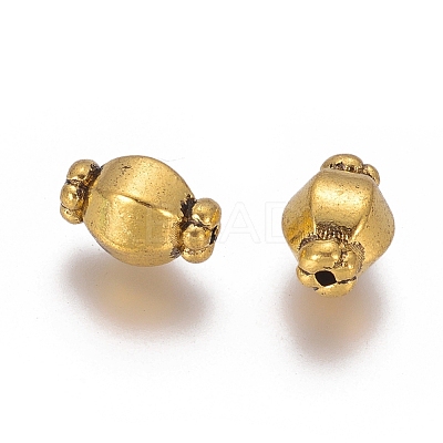Tibetan Style Spacer Beads X-GLF0527Y-1